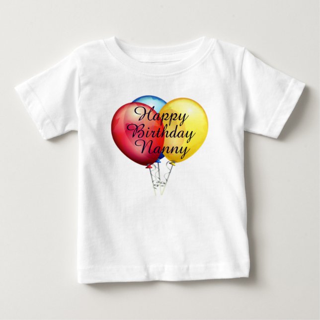 Kundenspezifisches niedliches alles- Gute zum Baby T-shirt (Vorderseite)