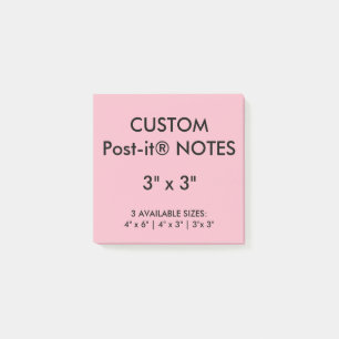 Kundenspezifisches personalisiertes 3" post-it klebezettel