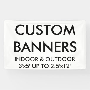 Kundenspezifisches personalisiertes 5' x3 banner