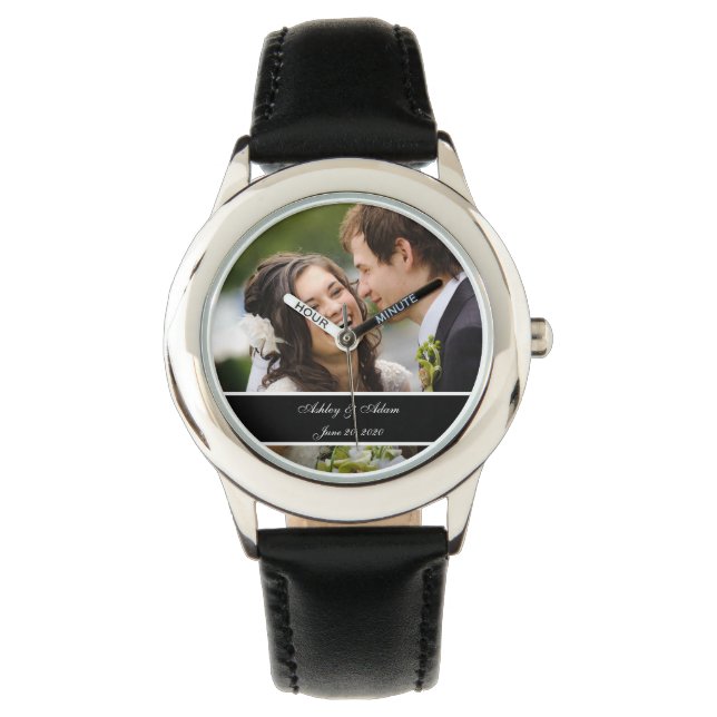 Kundenspezifisches personalisiertes armbanduhr (Vorderseite)