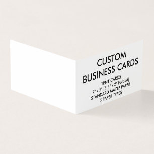 Kundenspezifisches personalisiertes Buch gefaltete Visitenkarten