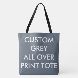Kundenspezifisches personalisiertes GRAU GANZ ÜBER Tasche