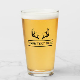 Kundenspezifisches Rotwild-Jagd-Bier-Glas Tumblr Glas
