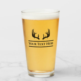 Kundenspezifisches Rotwild-Jagd-Bier-Glas Tumblr Glas