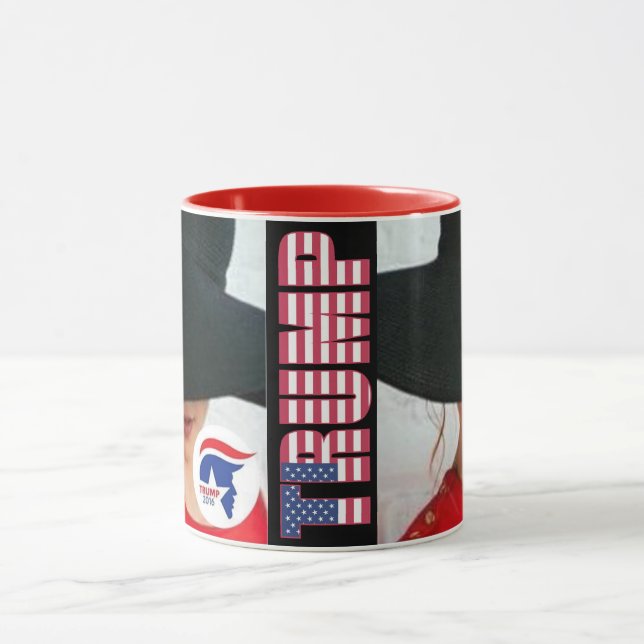 Kundenspezifisches Schwarzes 15 Unze-Wecker-Liebe Tasse (Zentrum)