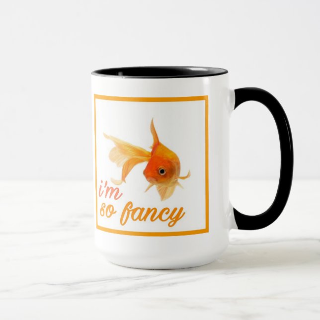 Kundenspezifisches Schwarzes 15 Unze-Wecker-Tasse Tasse (Rechts)