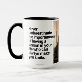 Kundenspezifisches Schwarzes 15 Unze-Wecker-Tasse Tasse