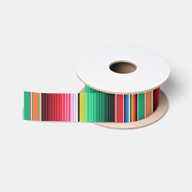 Kundenspezifisches Spanisch Serape mexikanische Satinband (Spule)