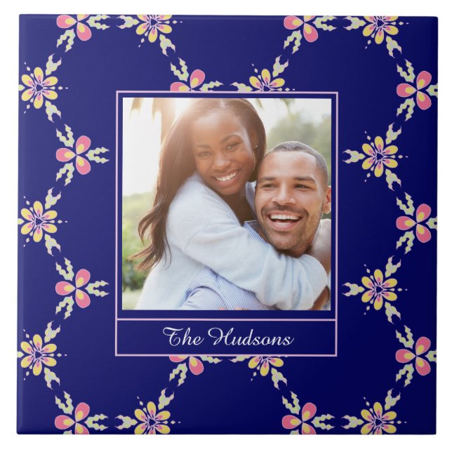 Kundenspezifisches spanisches Mittelmeermuster des Fliese (Vorderseite)