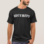 Kundenspezifisches T-Shirt<br><div class="desc">Gefühl schützend? Plattform sich heraus in diesem klassischen Shirt für Prahler, Sicherheit oder Leibwächter. Dieses Ausrüstungsbeschreibungen ein schwarzes T-Shirt mit der Sicherheit geschrieben auf die Front in blockierten weißen Druck. Dieses Shirt ist völlig kundengerecht! Sie können die Shirtart ändern, den Text färben oder redigieren, wenn Sie wünschen. Schlagen Sie einfach...</div>