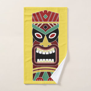 Kundenspezifisches Tuch Hand1 coolen Tiki Totems