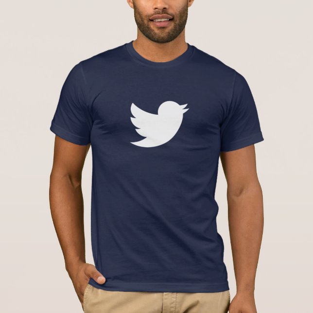 Kundenspezifisches Twitter-Shirt T-Shirt (Vorderseite)