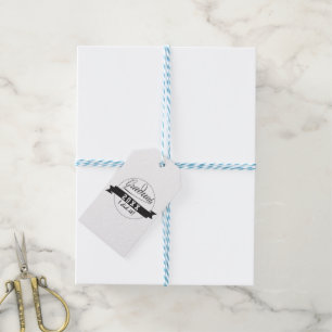 Kundenspezifisches Typografie-Absolvent-Siegel Geschenkanhänger