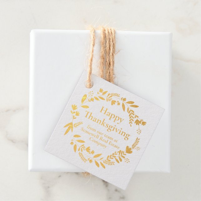Kundenspezifisches Unternehmensglückwünschen Thank Geschenkanhänger (Mit Box)