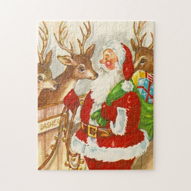 Kundenspezifisches Weihnachtspuzzlespiel (Vertikal)