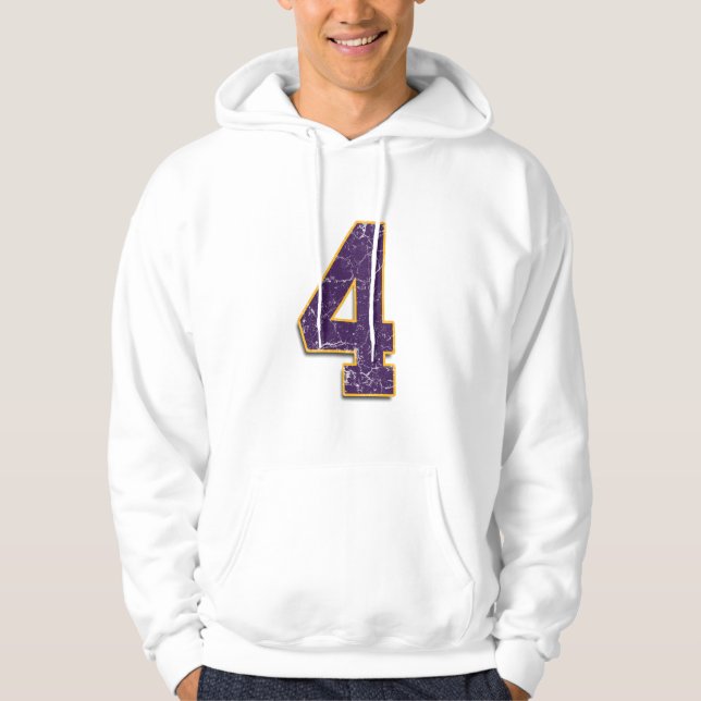 Kundenspezifisches Wikinger #4 mit Kapuze Hoodie (Vorderseite)
