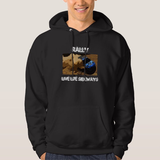 Kundgebung-Dia, Kundgebung, Liveleben seitlich Hoodie (Vorderseite)