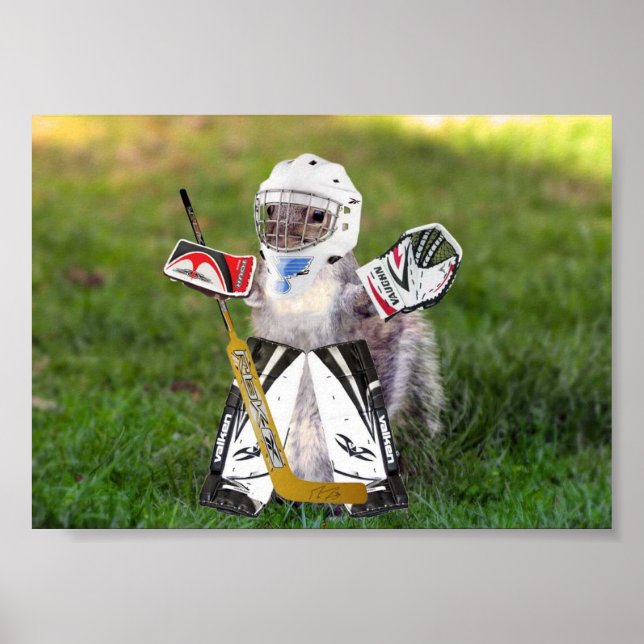 Kundgebung Goalie Poster (Vorne)