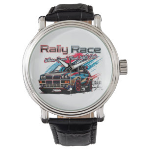 KUNDGEBUNG RACE - WENN GESCHWINDIGKEIT WILD SEITE  ARMBANDUHR