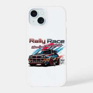 KUNDGEBUNG RACE - WENN GESCHWINDIGKEIT WILD SEITE  iPhone 15 HÜLLE