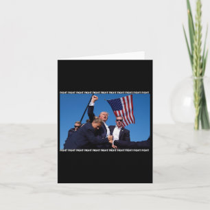 Kundgebung schockiert Trump auf Trump-Einführung Karte