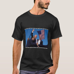 Kundgebung schockiert Trump auf Trump-Einführung T-Shirt