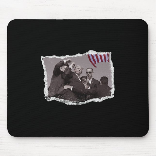 Kundgebung Shooting Survivor Mousepad (Vorne)