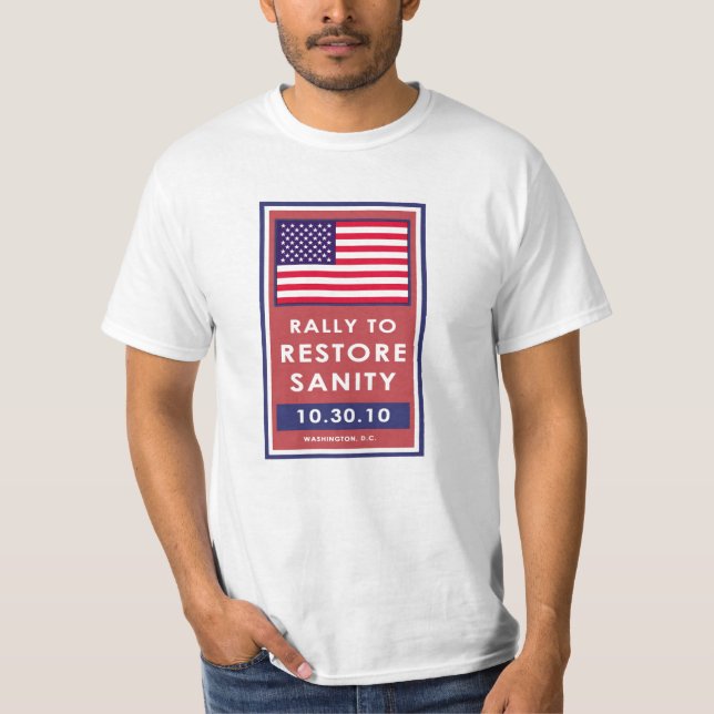 KUNDGEBUNG ZU WIEDERHERSTELLUNGS-VERNUNFT T - T-Shirt (Vorderseite)