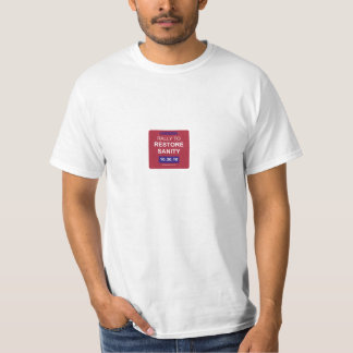 Kundgebung zur Wiederherstellungs-Vernunft T-Shirt
