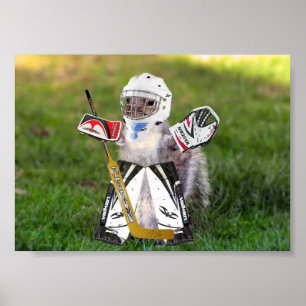 Kundgebunggoalie-Plakat Poster
