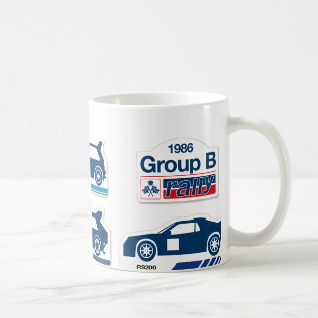 Kundgebungs-Tasse der Gruppen-B Kaffeetasse (Rechts)
