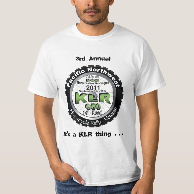 Kundgebungslogo nur 3. jährliche KLr Sache-Front T-Shirt (Vorderseite)