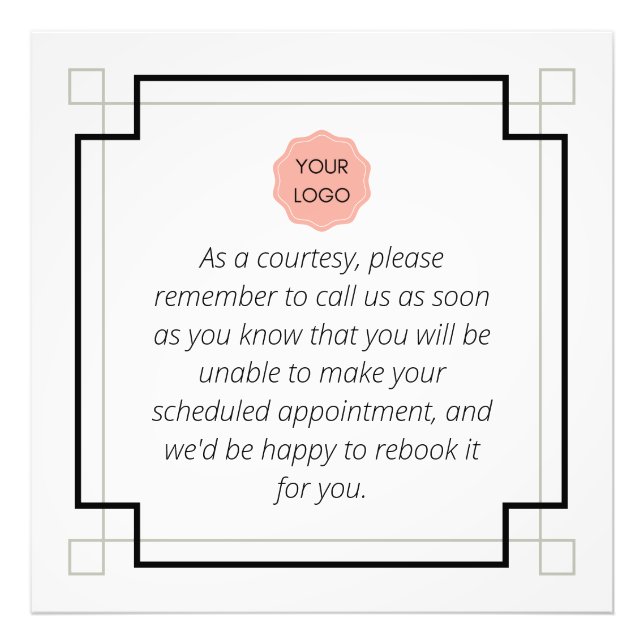 Kündigungsbekanntmachung Fotodruck (Vorne)