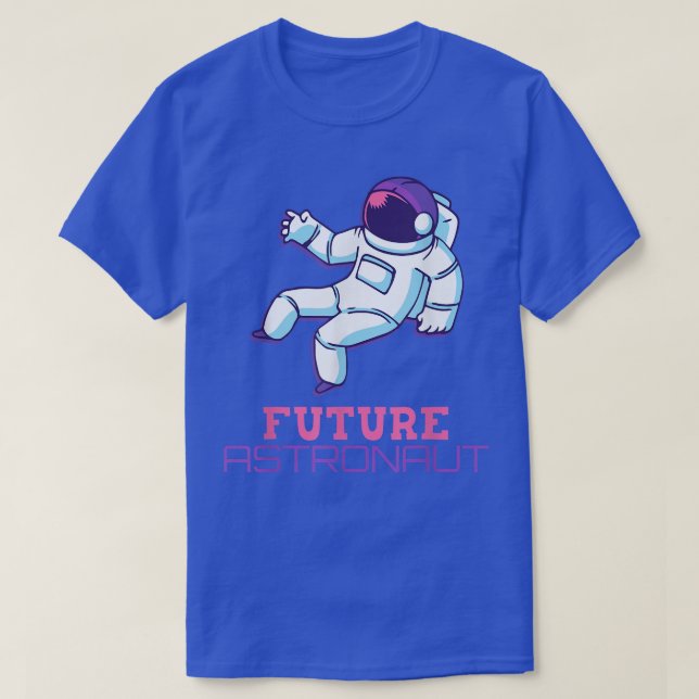 Künftige Astronautenkonzepte für Wissenschaftler T-Shirt (Design vorne)