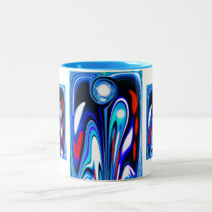 Künftige Elemente Zweifarbige Tasse