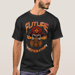 Künftige Feuerwehrmänner Männer Frauen beunruhigt T-Shirt