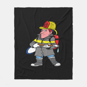 Künftige Feuerwehrschläuche Jacket & Helm Rescue Fleecedecke