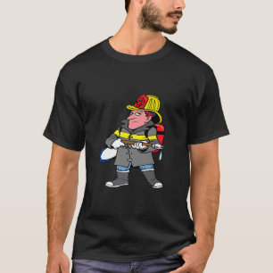 Künftige Feuerwehrschläuche Jacket & Helm Rescue T-Shirt