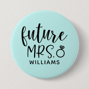 Künftige Frau Junggeselinnen-Abschied Button
