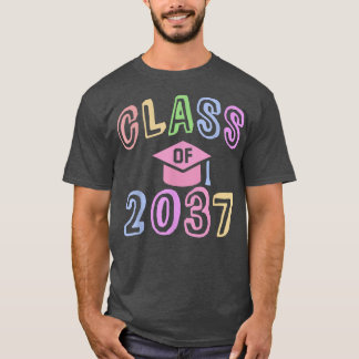 Künftige KLASSE 2037 Abschluss Straight Outta Day T-Shirt
