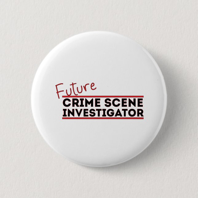 Künftige Kriminalitätsforschung Button (Vorderseite)