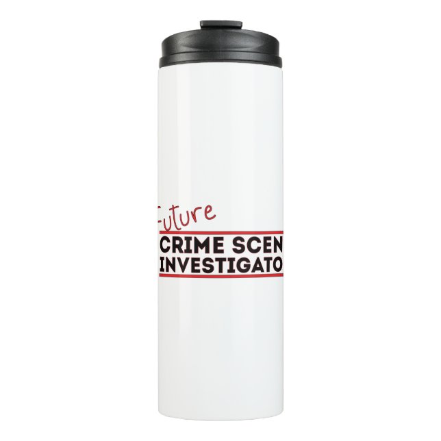 Künftige Kriminalitätsforschung Thermosbecher (Vorderseite)