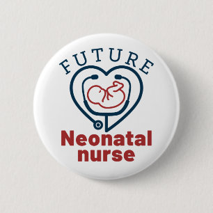Künftige Neugeborenenkrankheit Button
