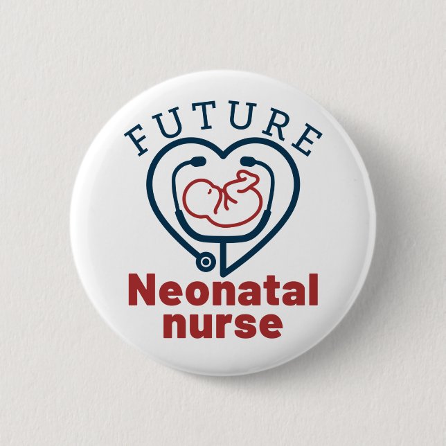 Künftige Neugeborenenkrankheit Button (Vorderseite)