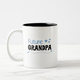 Künftige Opa Tshirts und Geschenke Zweifarbige Tasse
