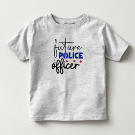 Künftige Polizeibehörde Kleinkind-T - Shirt