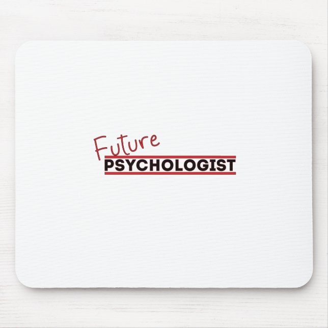 Künftige Psychologin Mousepad (Vorne)