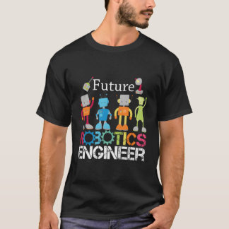 Künftige Robotik-Roboter für Jungen und Mädchen T-Shirt