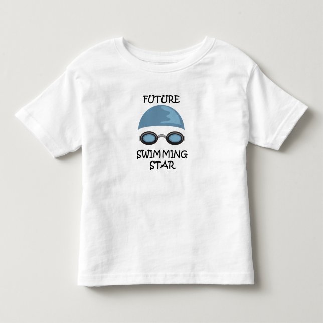 KÜNFTIGE SCHWIMMSTAR KLEINKIND T-SHIRT (Vorderseite)