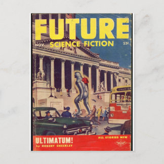 Künftige Science Fiction 1 Postkarte